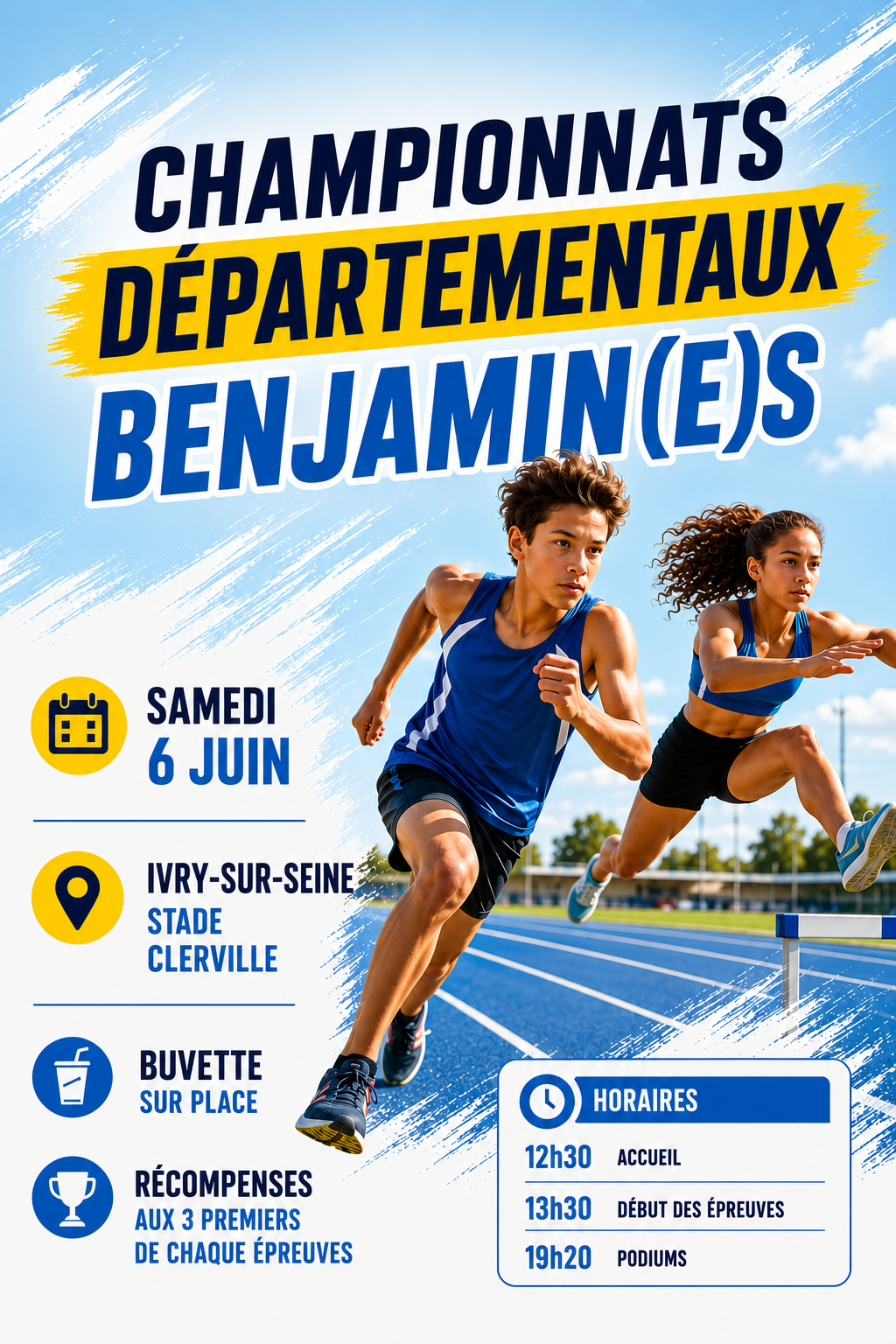 Championnat départemental Benjamin.e.s