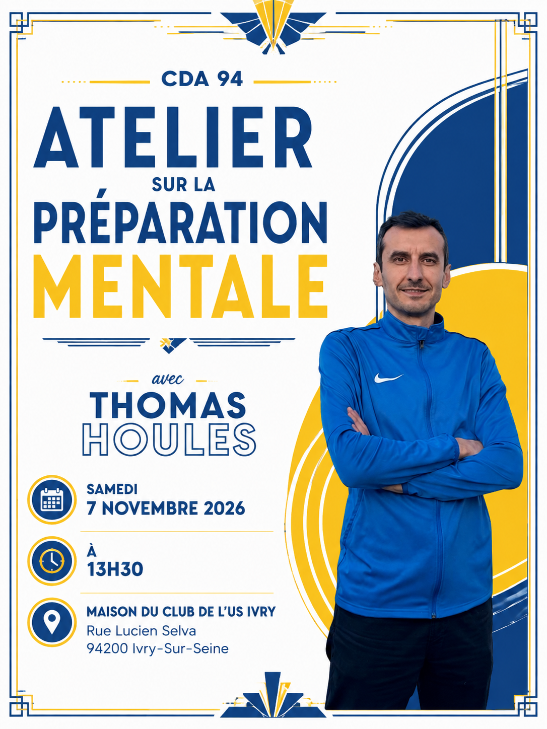 Préparation mentale : une présentation et un atelier pratique pour les entraîneurs