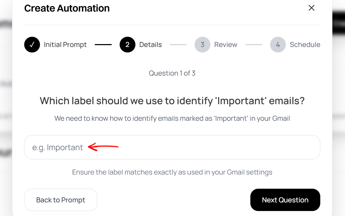 AI marketing agent customizes email labels