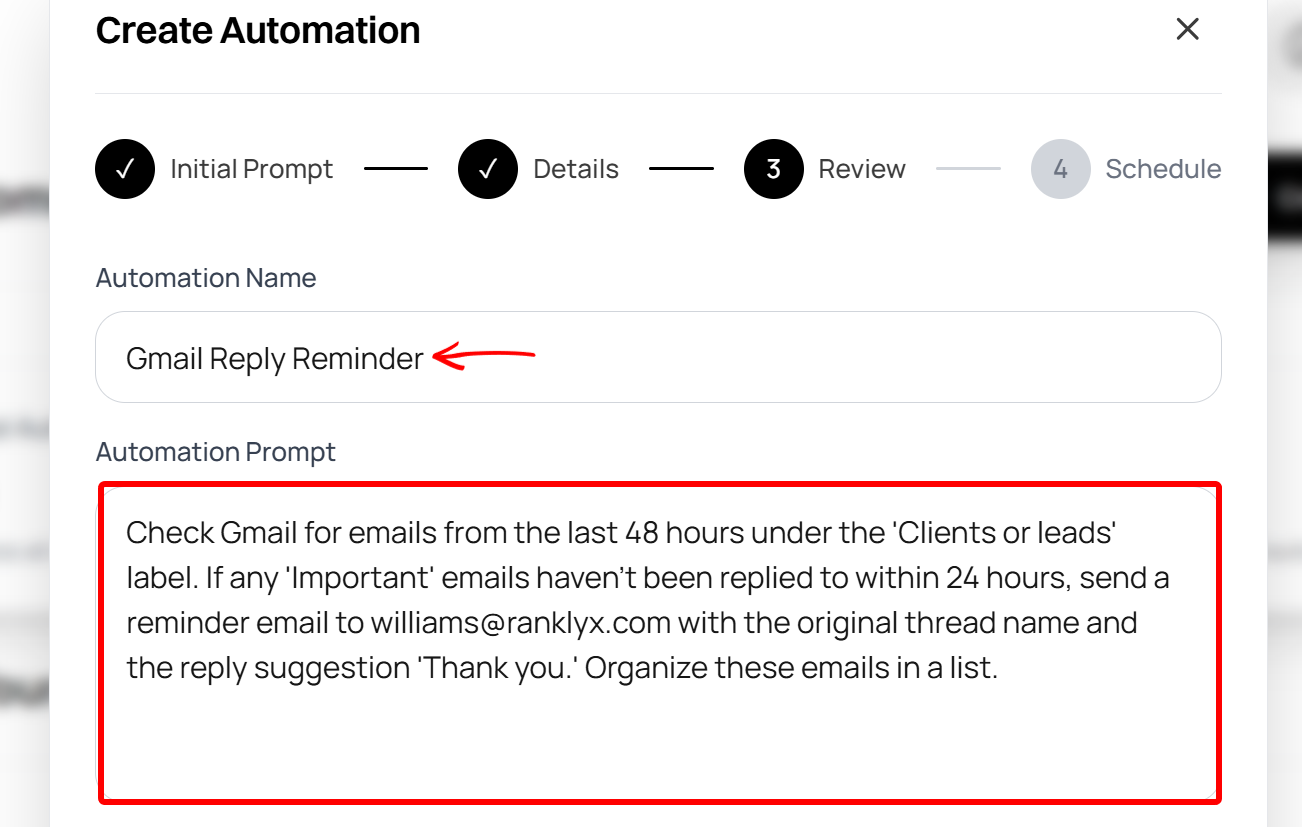 Into AI marketing agent automates email replies
