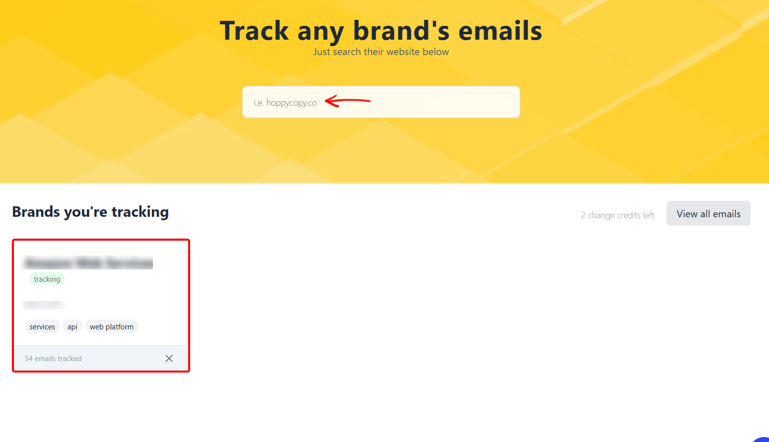 Settings to remember important brand information