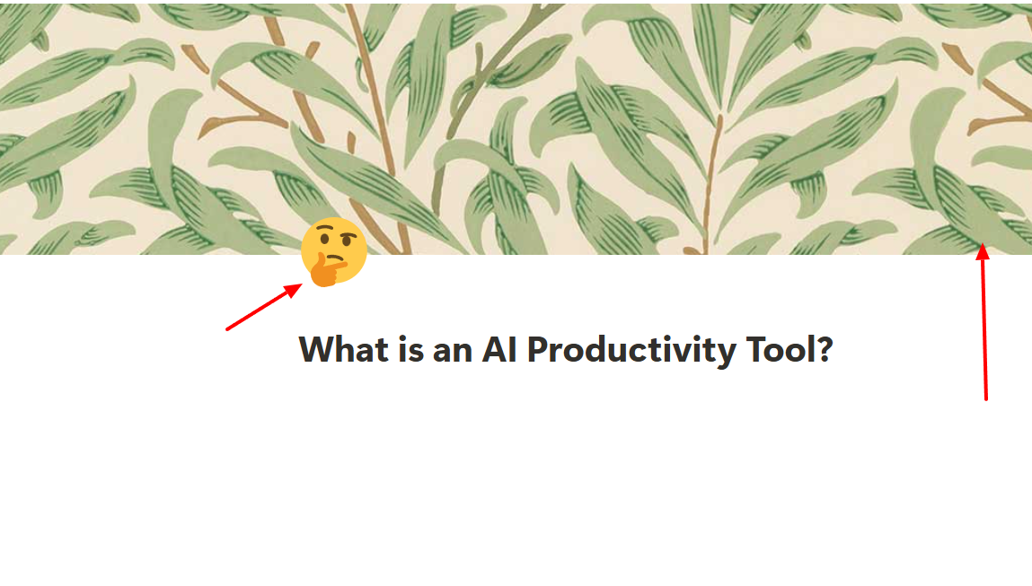 What is an AI productivity Tool
