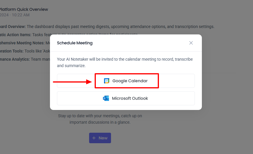 Adding fireflies.ai to a Google calendar