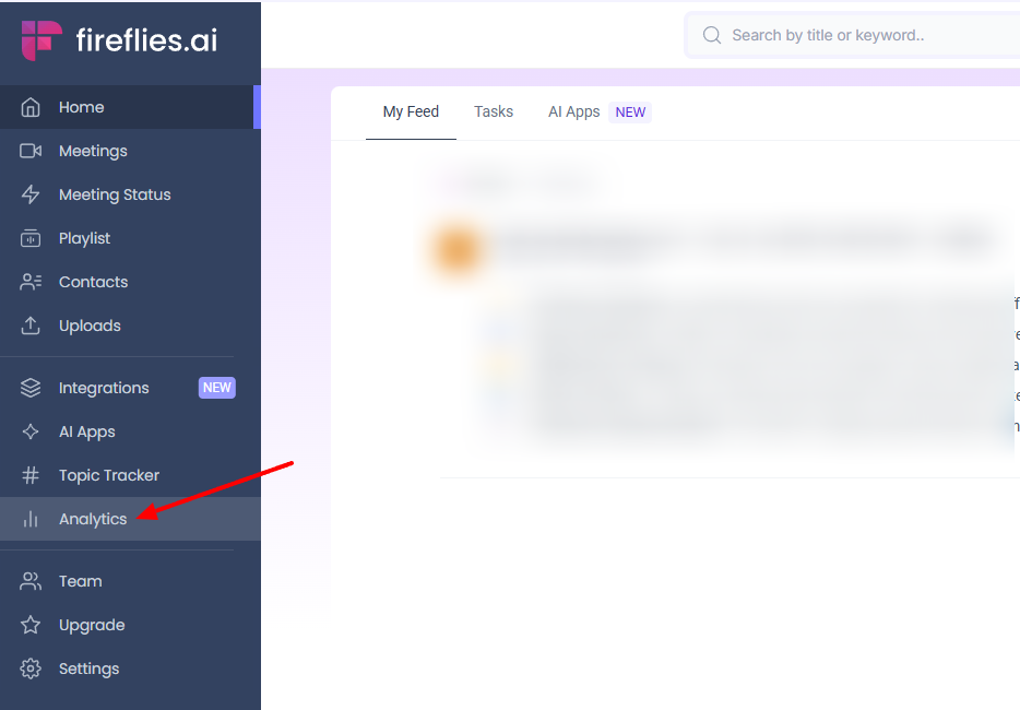 Image showing the welcome to fireflies .ai screen