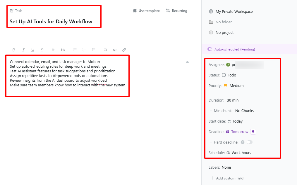 Set Up AI Tools for Daily workflow task