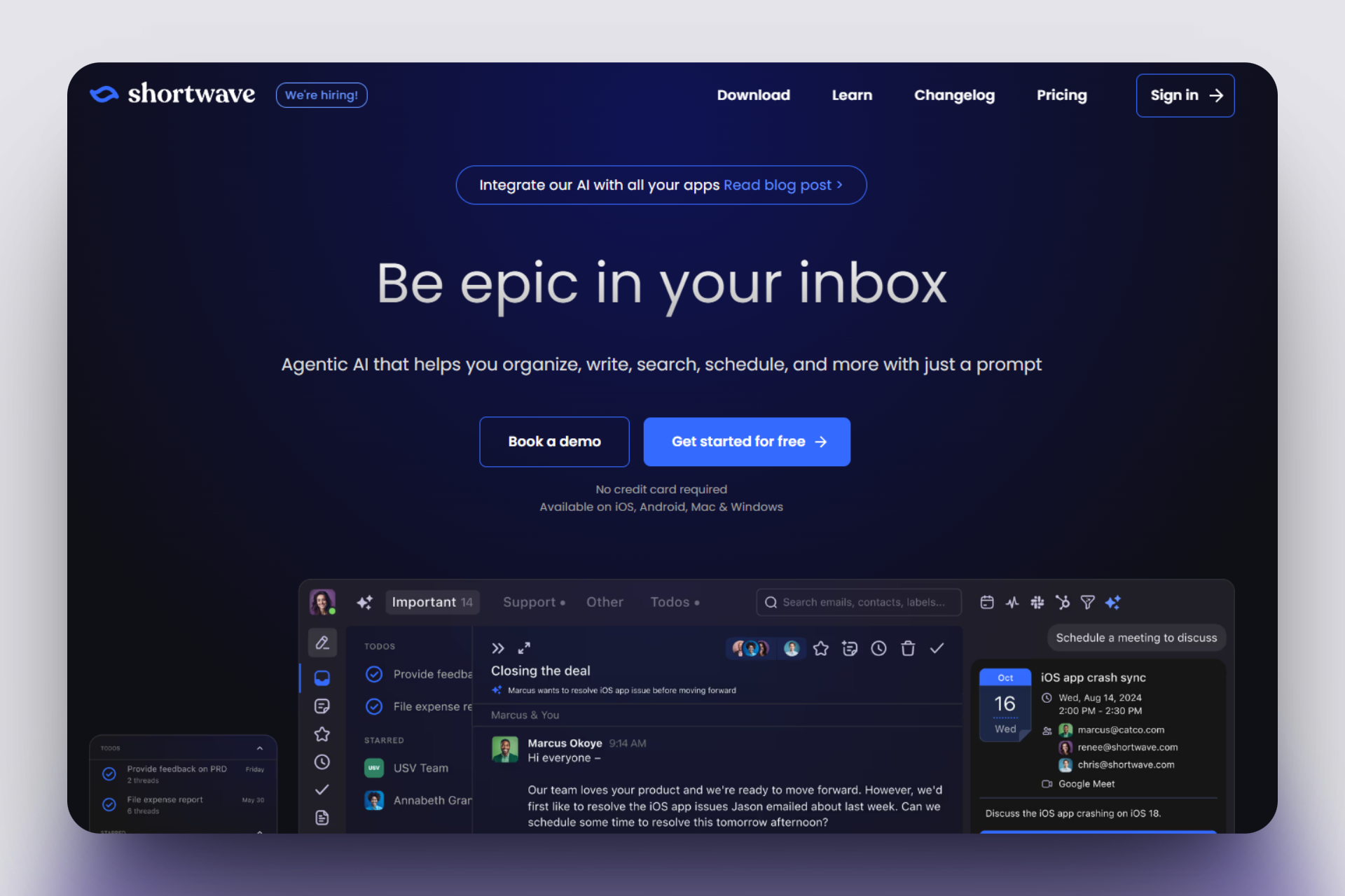 AI -powered email management tool