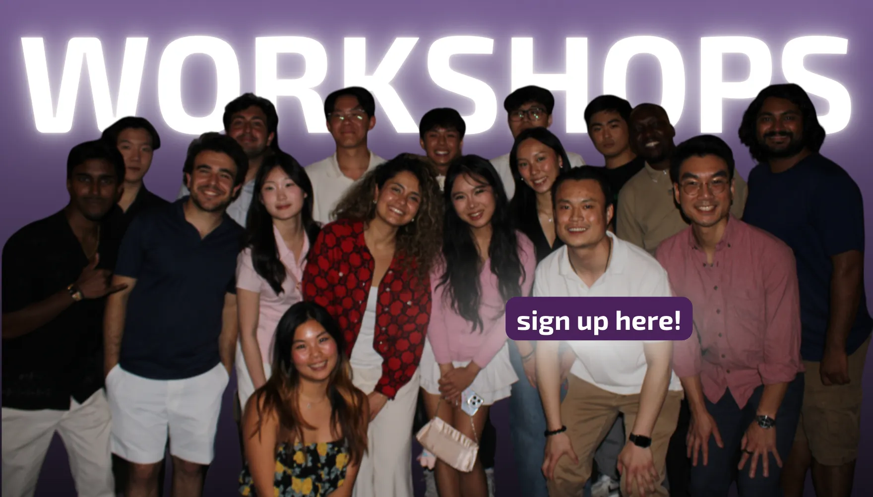Sign up for a workshop on Aug 2!