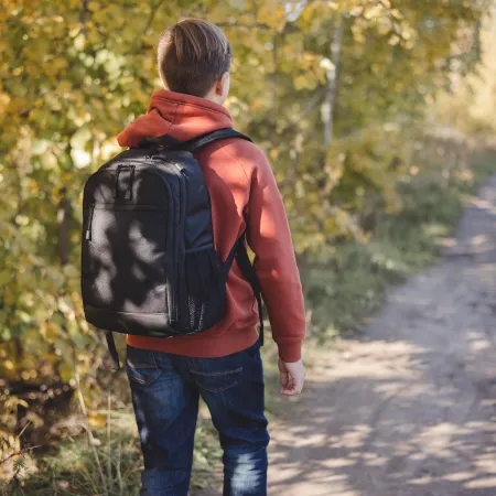 Student embracing Outdoor walks