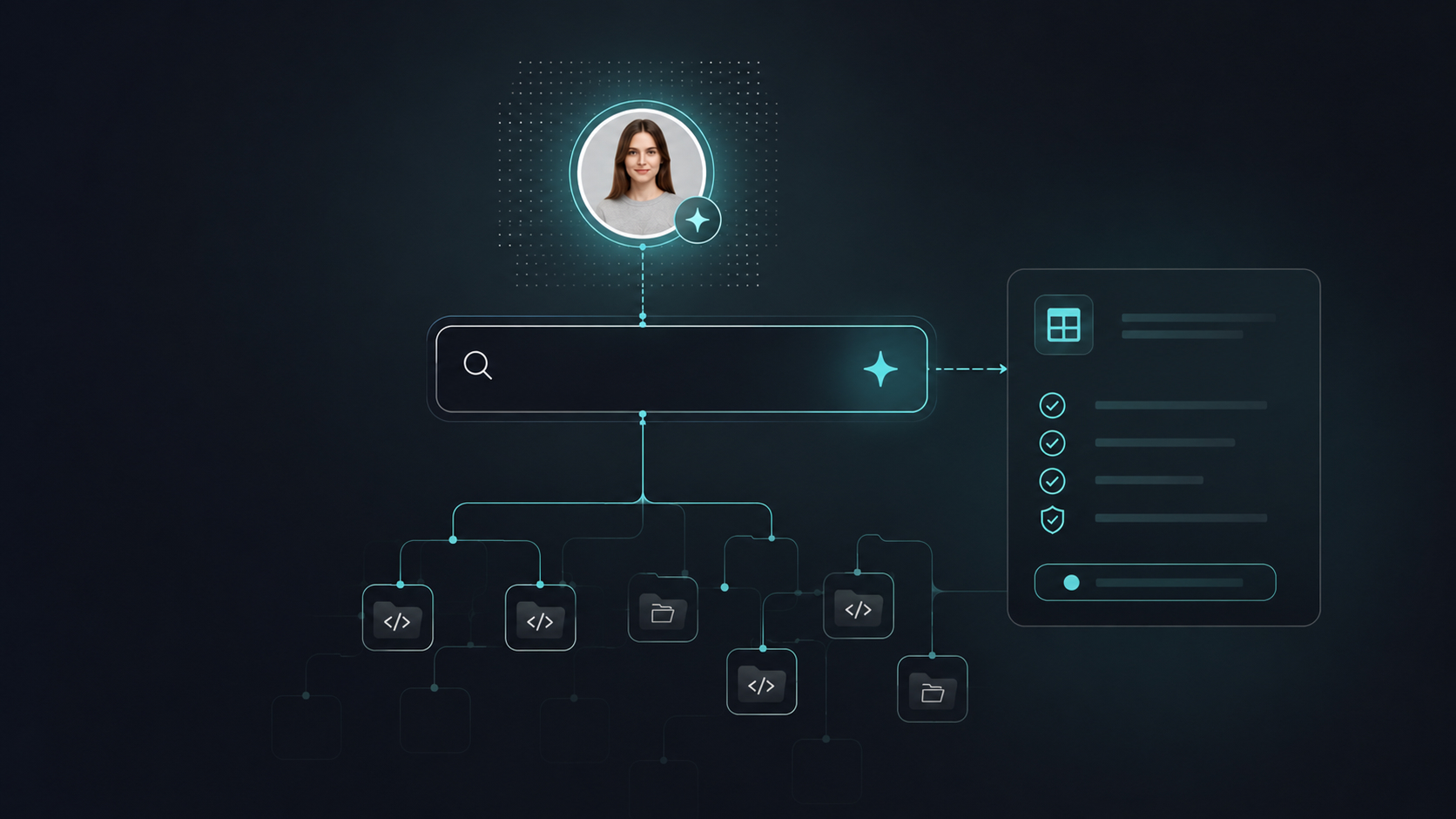 Locating a validated implementation via semantic search in CodeQA