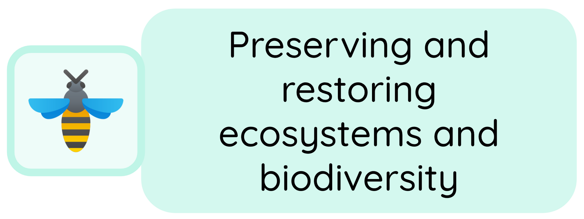 Préservation et protection des écoystèmes et de la biodiversité