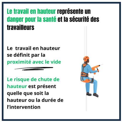 dangers du travail en hauteur