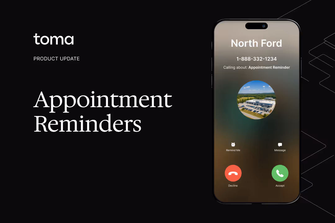 Save Service Revenue with Appointment Reminders