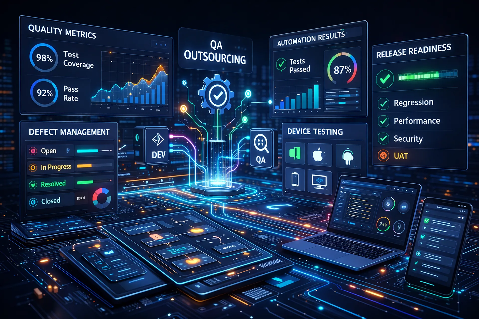 Outsource QA: The Complete Guide to Software Testing and QA Outsourcing Services