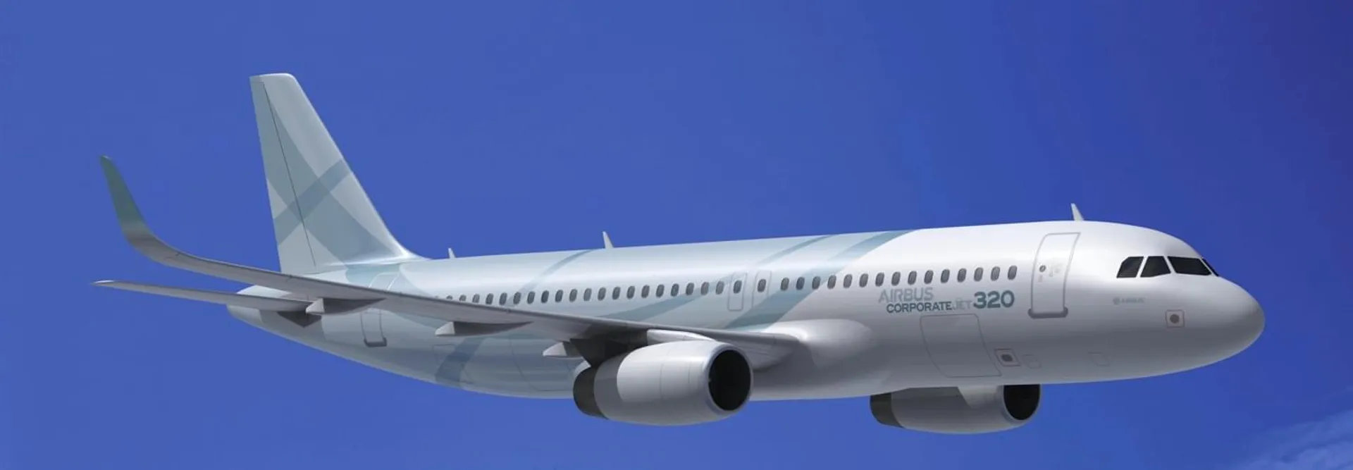 un esempio di jet privato Airbus, l'ACJ320
