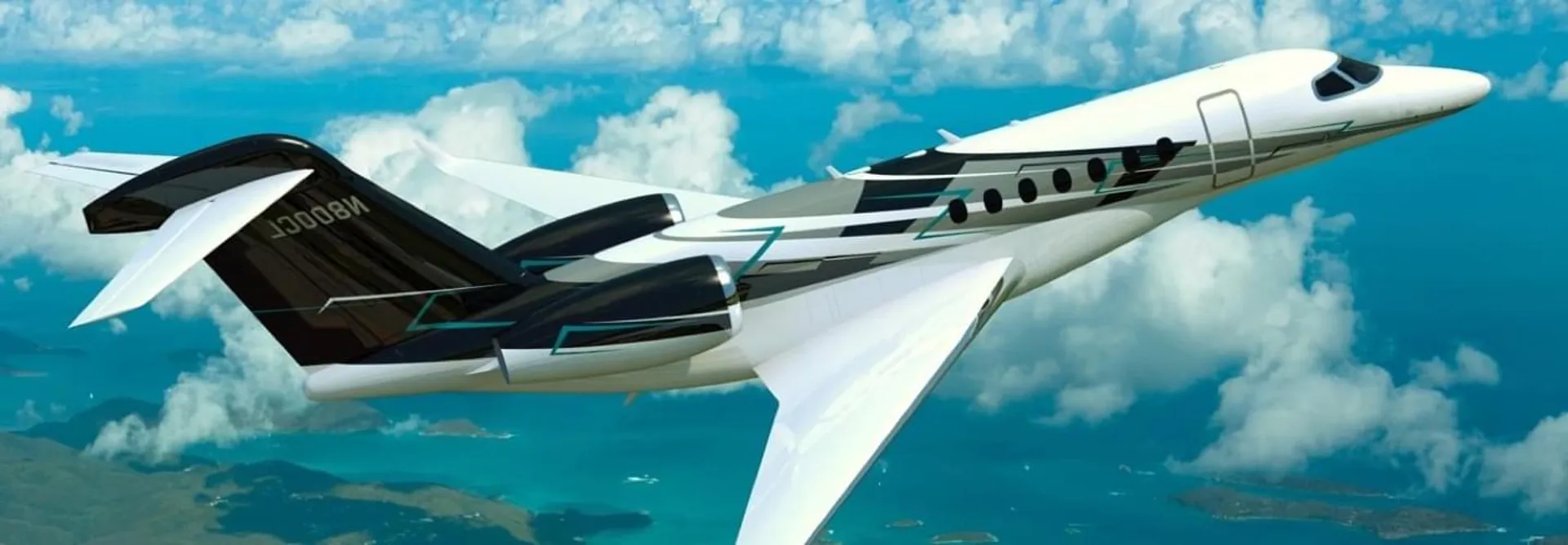 пример частного самолета Cessna