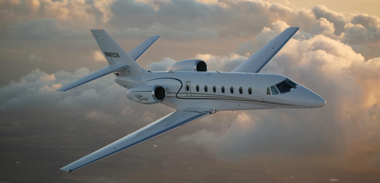 Cessna Citation Sovereign — пример среднеразмерного джета