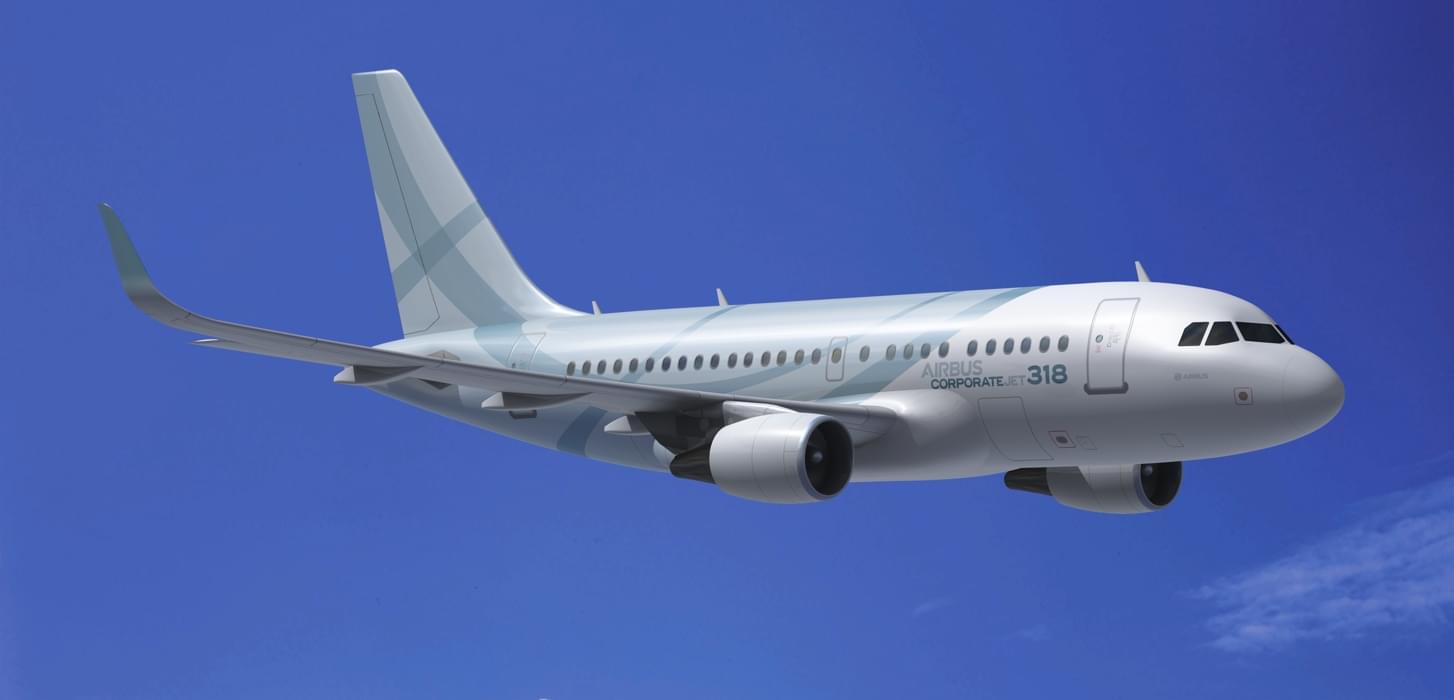 the Airbus ACJ318 an example of VIP airliner