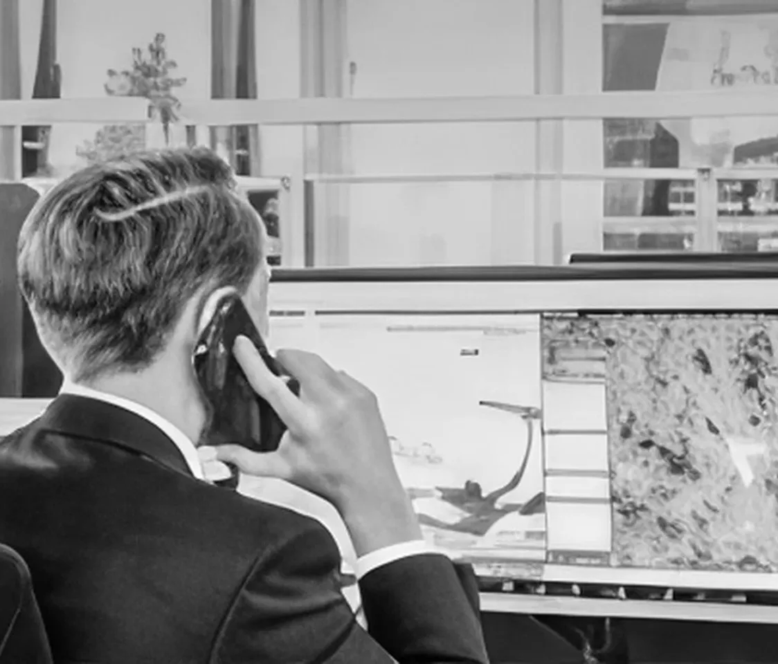 private aviation advisor on the phone