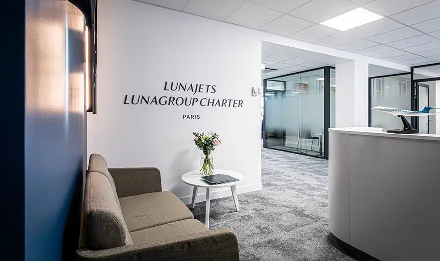 LunaJets Paris office 2