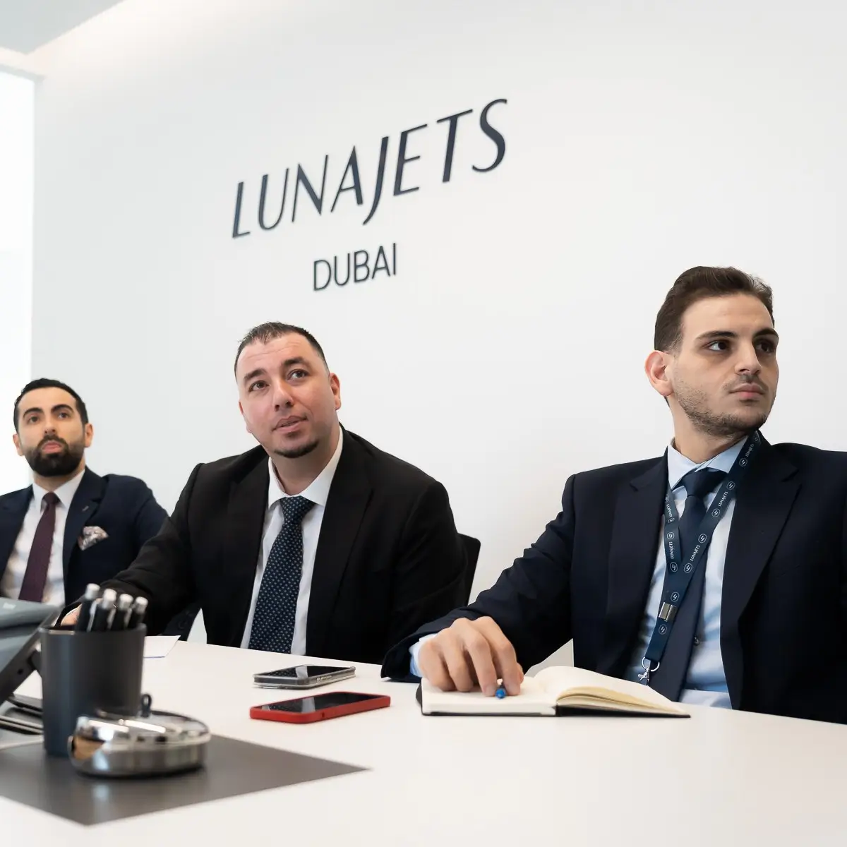 Riunione del team LunaJets Dubai