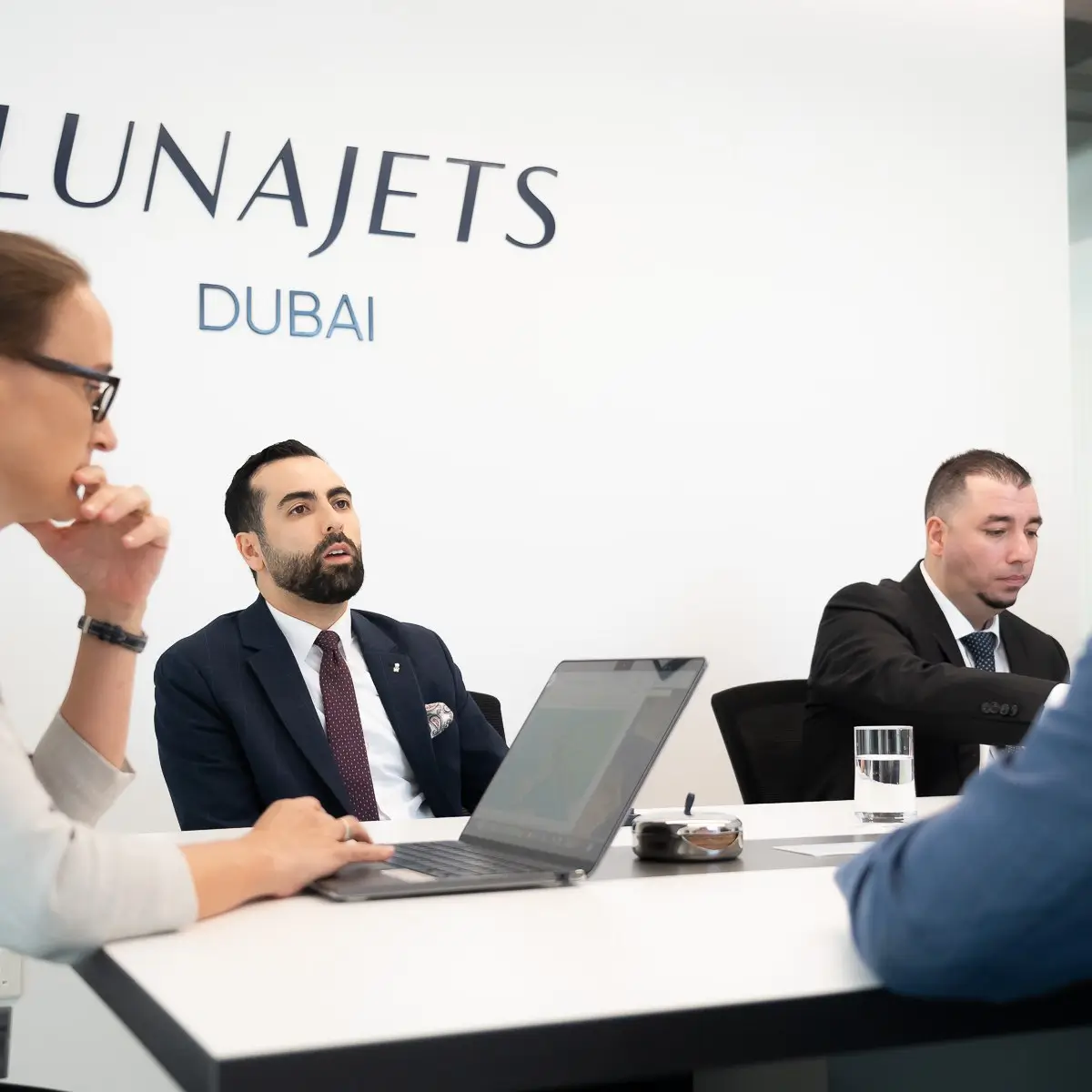 LunaJets Dubai office 3