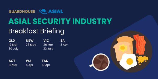 Guardhouse Engages with Industry Leaders at ASIAL Breakfasts, Showcasing New Feature Innovations 