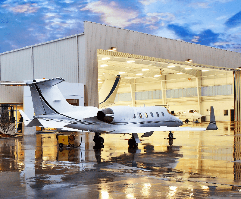 Terminal FBO Landvetter Jet Center na lotnisku w Göteborgu
