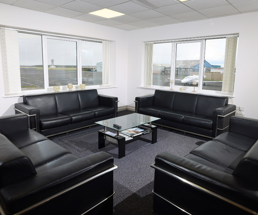 VIP-Lounge am Newcastle International Airport