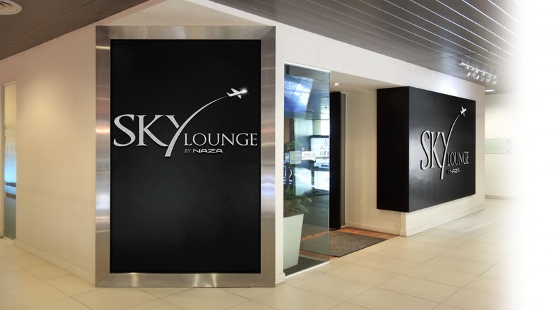 A SKY Lounge by Naza elegáns belső tere