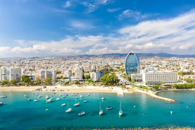Panorama de la ciudad de Limassol, Chipre