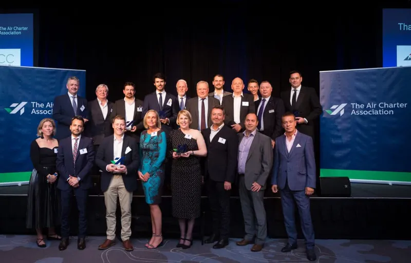 LunaJets à la cérémonie de remise des prix de l'ACA