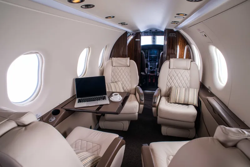 Interior del Pilatus PC-12