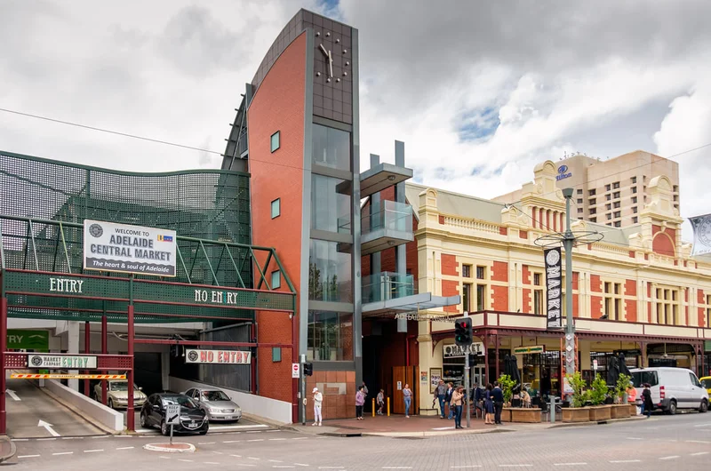 Adelaide Central Market, a világ egyik legnagyobb élelmiszerpiaca