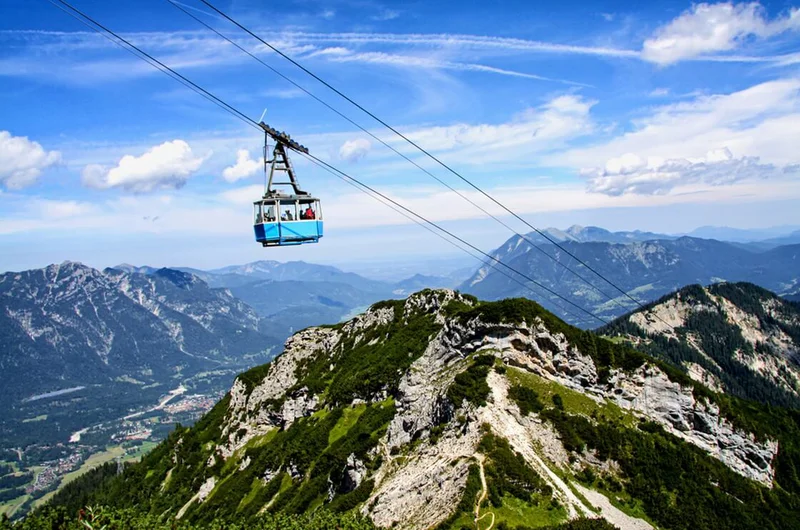 Felvonó Garmisch-Partenkirchenben