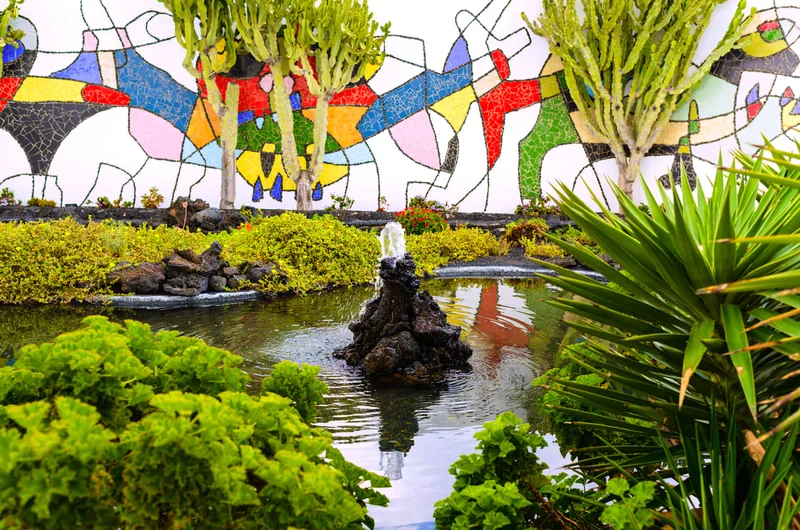 Építészeti és absztrakt vázlatok, Lanzarote, Kanári-szigetek, Spanyolország