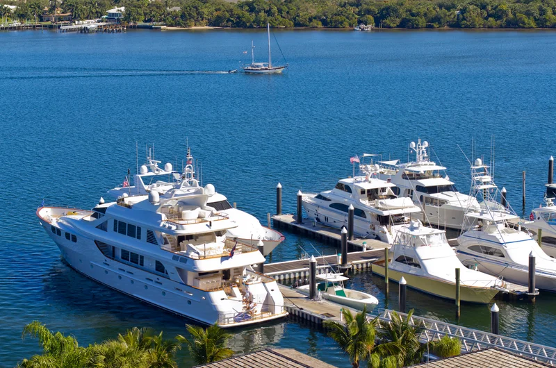 Jacht itt: Palm Beach