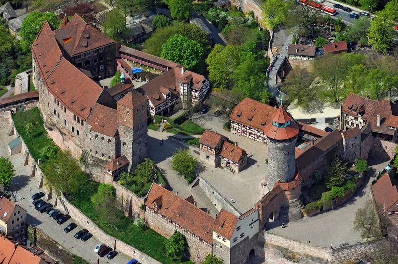 Zamek Cesarski Kaiserburg, Norymberga, Niemcy