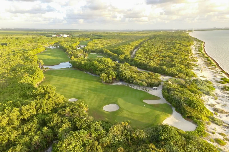 Golfpálya Cancúnban
