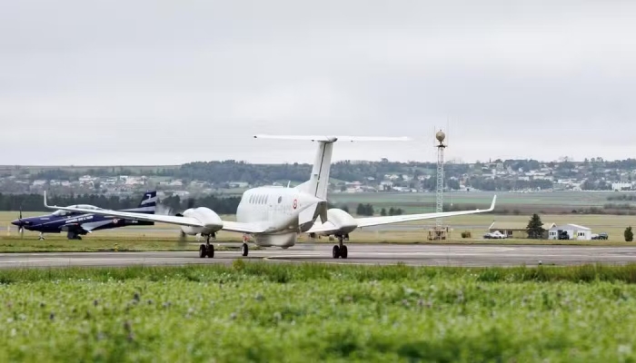 Private jet apron at Cognac Air Base