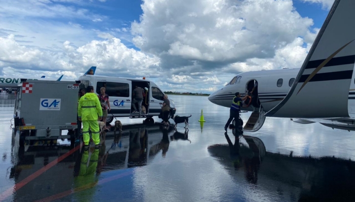 GA Flight Support private jet ground handling.