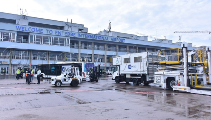ENHAS ground handling services at Entebbe International Airport