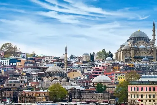 Foto der Hagia Sophia Moschee in Istanbul, Türkei
