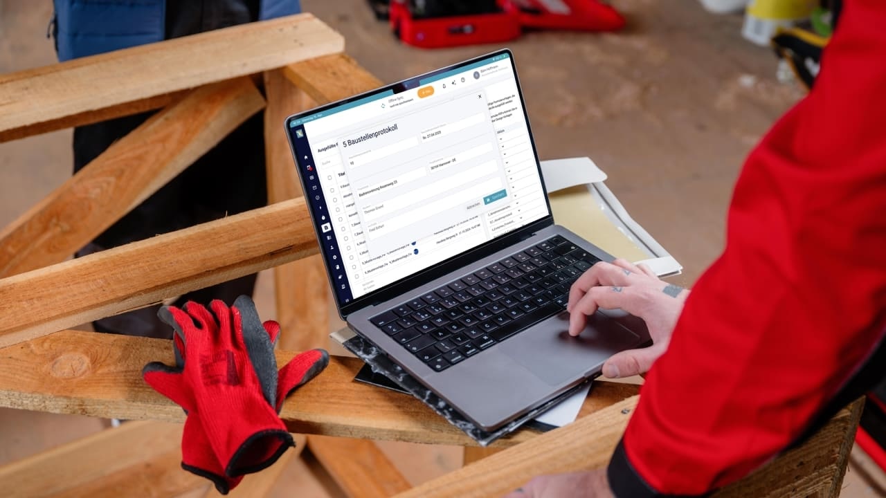 Nutzung der digitalen Lösung vor Ort