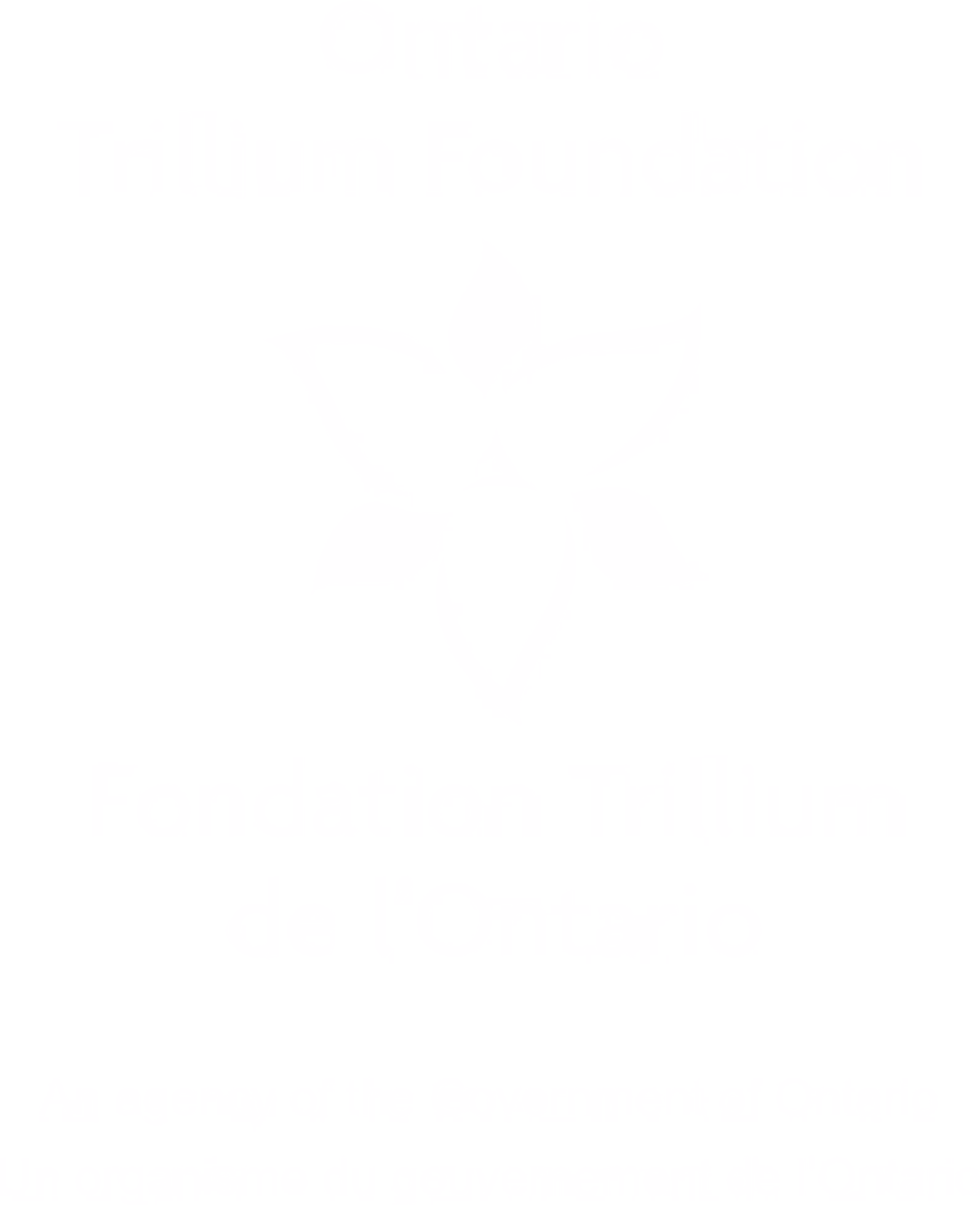 Logo de la fondation Trillium de l'Ontario.