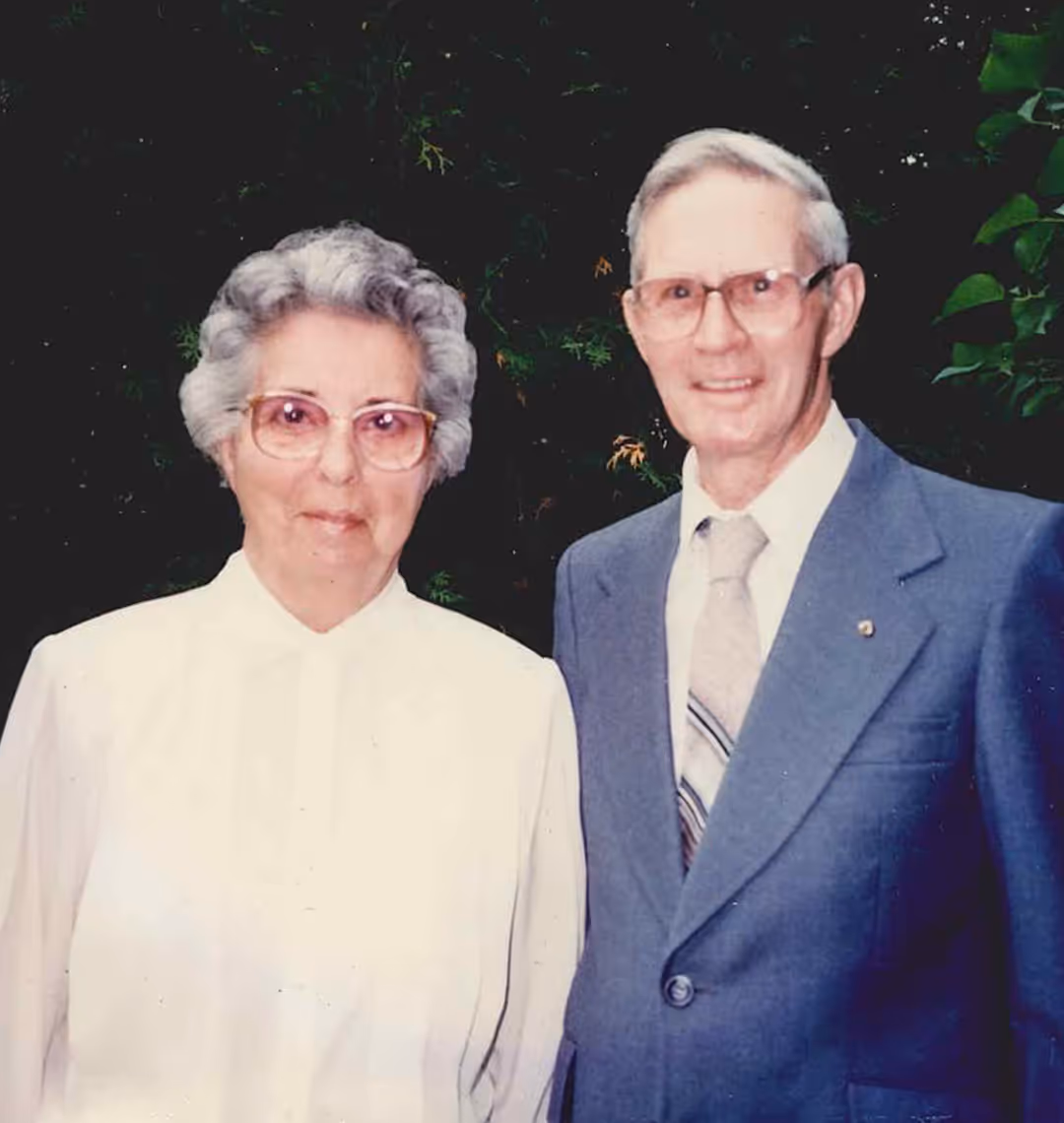 Photo de Noëlla et Claude Sauvé.