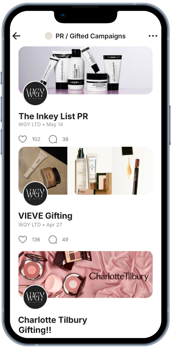 WGY app preview