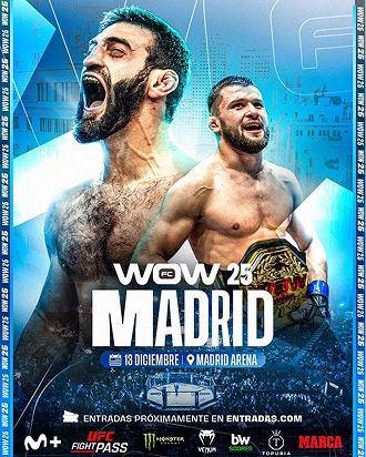 Cartel WOW 25 Madrid