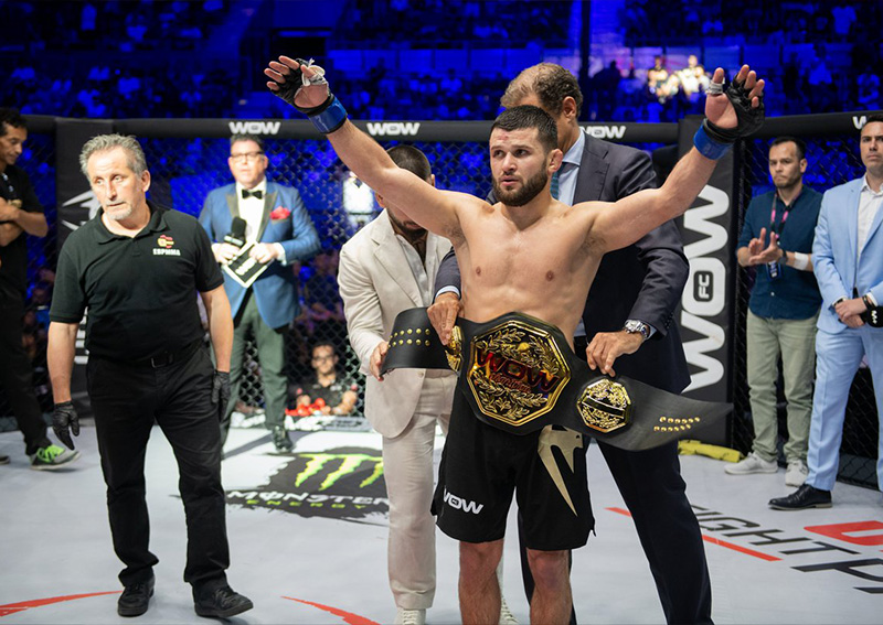 Nikolay Grozdev campeón del peso pluma