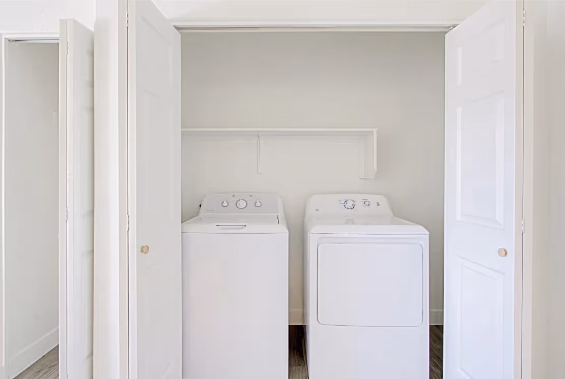 laundry closet