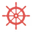 Ship's wheel icon